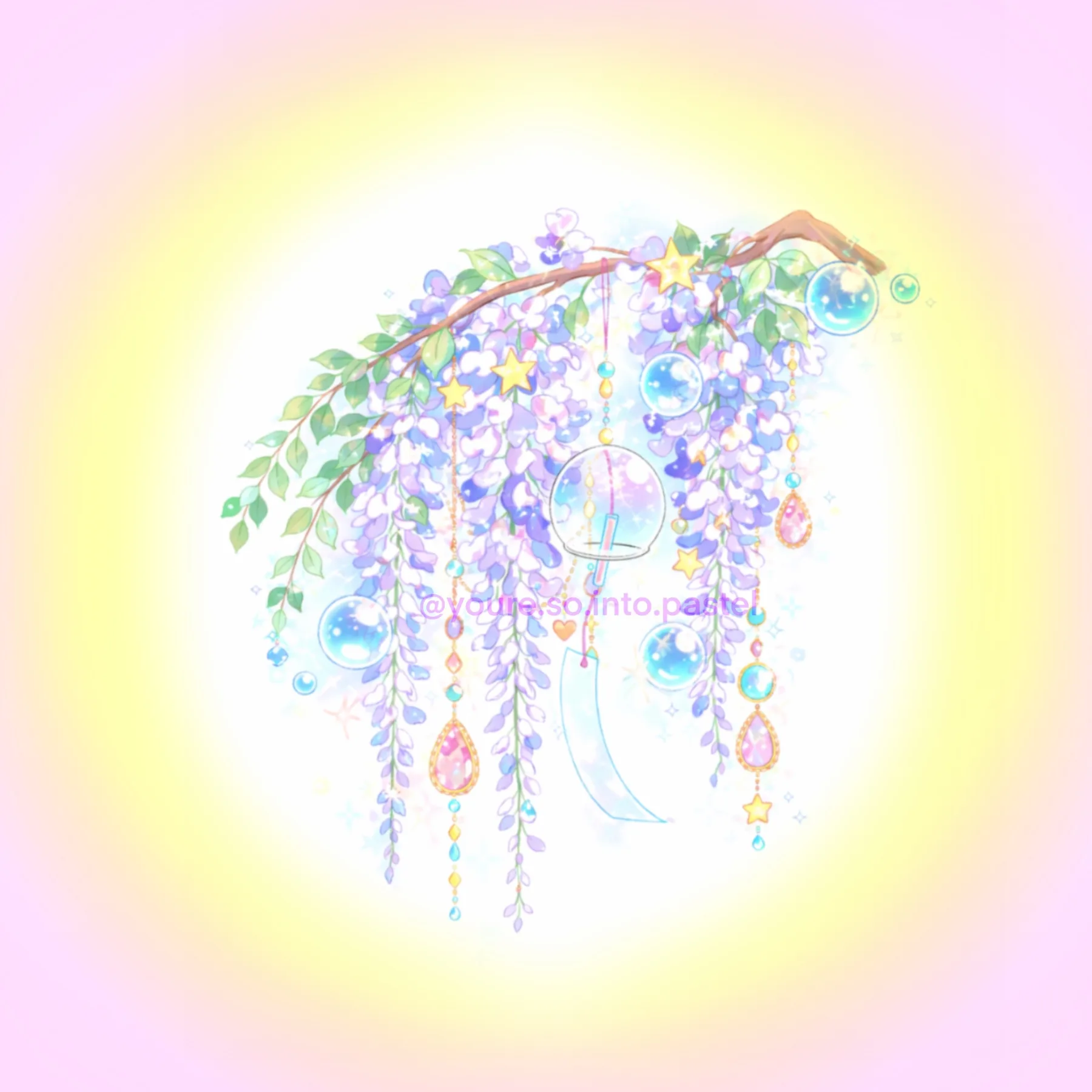 Wisteria Glass Garden