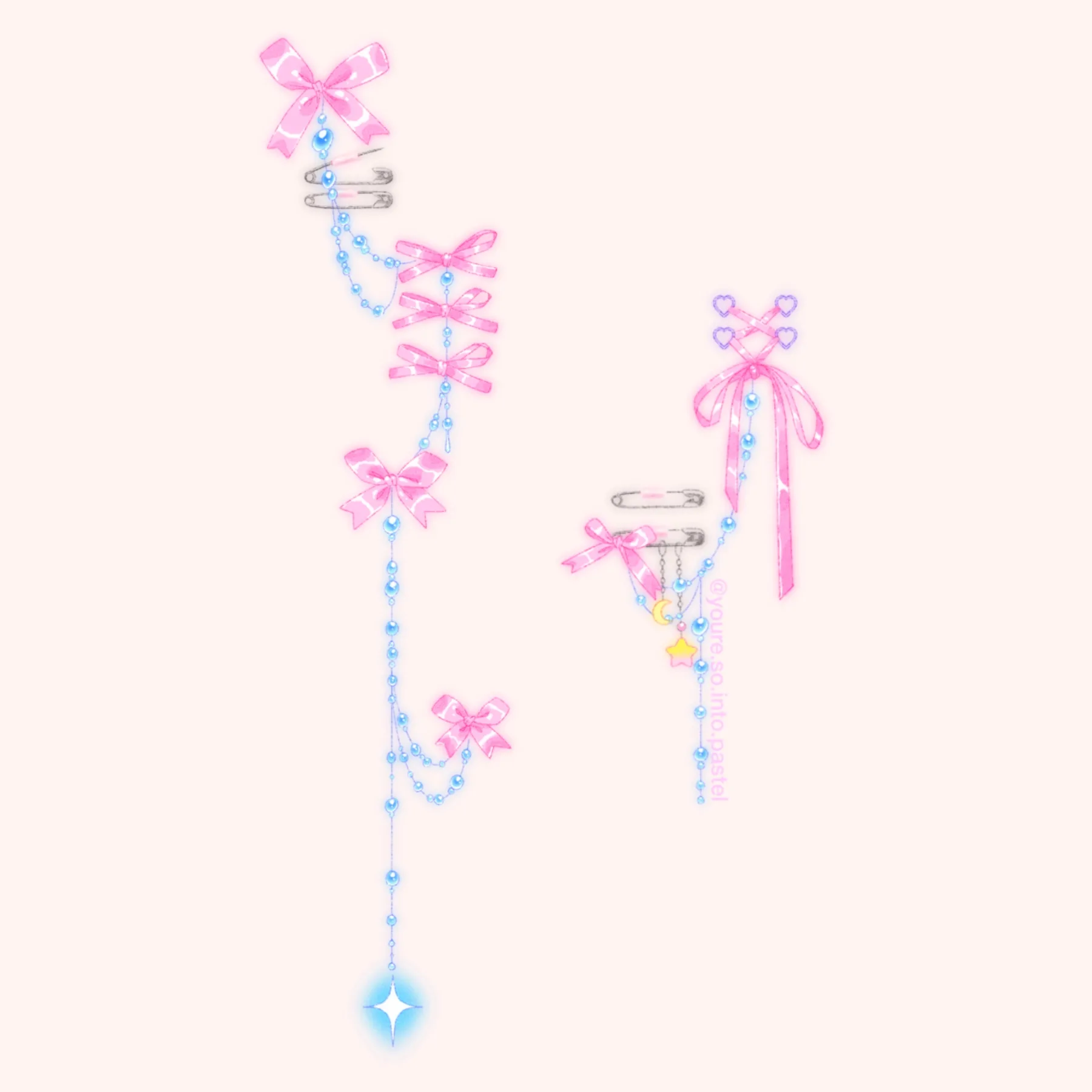 Pastel Safety Charm