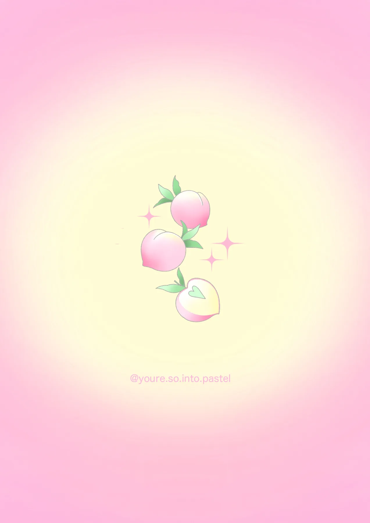 Peach with a Heart-Shaped Pit