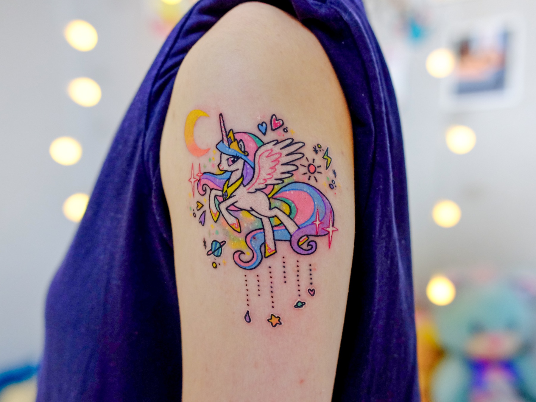 Princess Celestia's Cosmic Dream — 1 of 2
