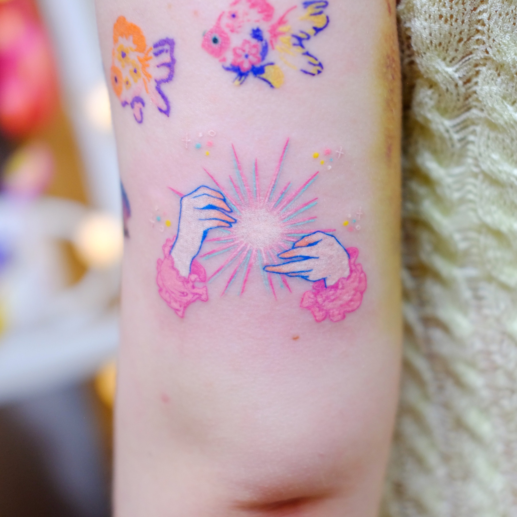 Pastel Magical Hands — 1 of 1