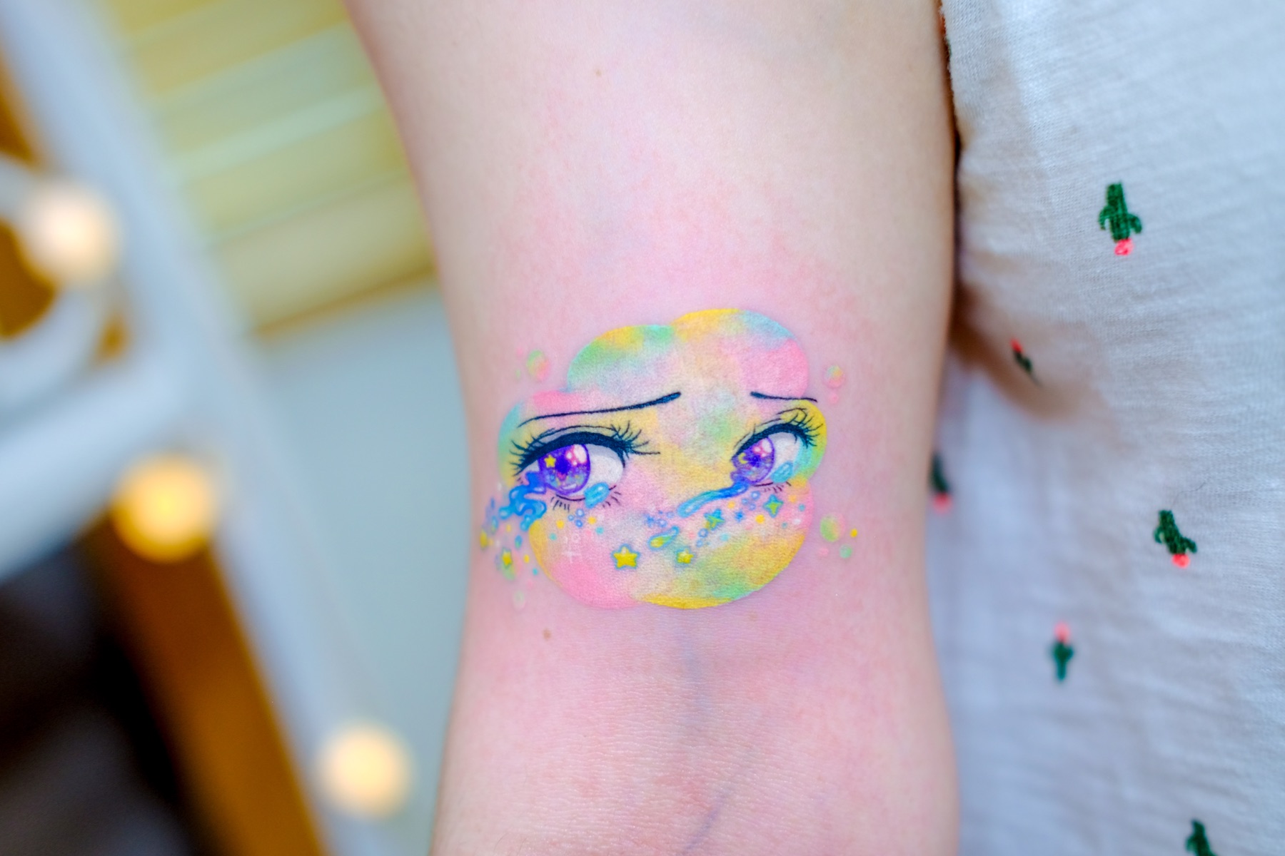 Pastel Rainbow Tears — 1 of 1